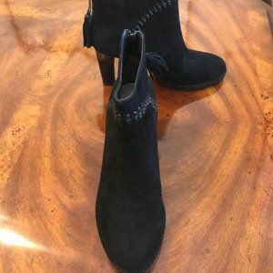 Black ankle boots